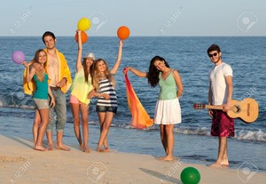  пляж, пляжный Party