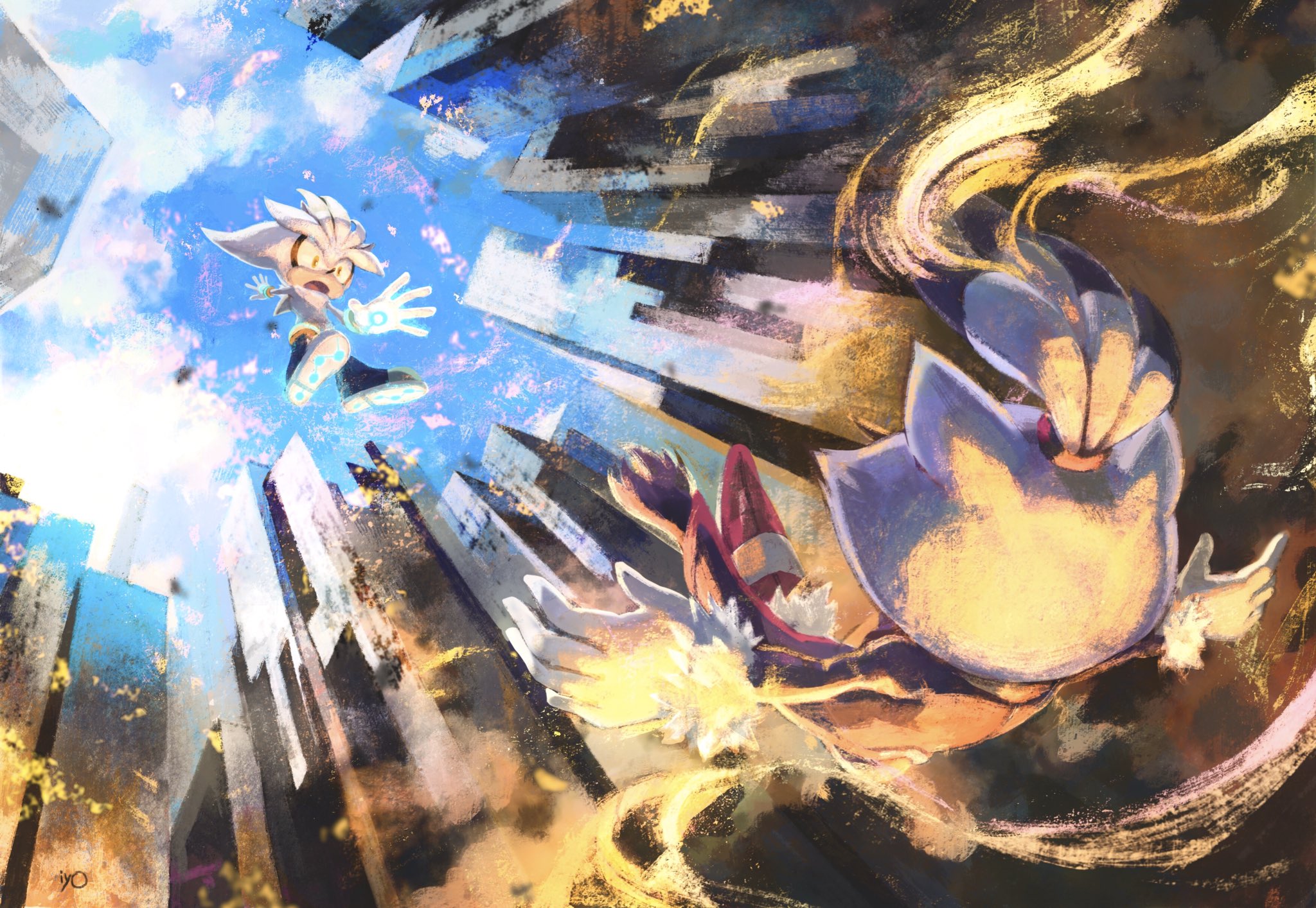 Blaze and Silver - Sonic the Hedgehog Wallpaper (44570609) - Fanpop ...
