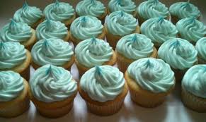  Blue cupcake
