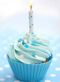  Blue koekje, cupcake