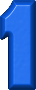  Blue Refrigerator Magnet 1