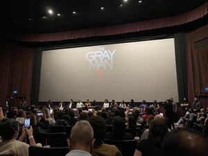  Chris Evans with the cast and directors of The Gray Man | June 10, 2022