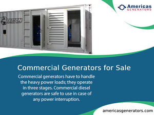  Commercial Generators for Sale