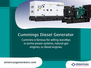  Cummings Diesel Generator