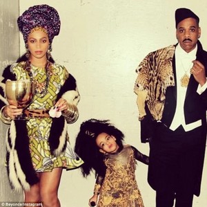  Beyoncé, Blue Ivy and Jay-Z