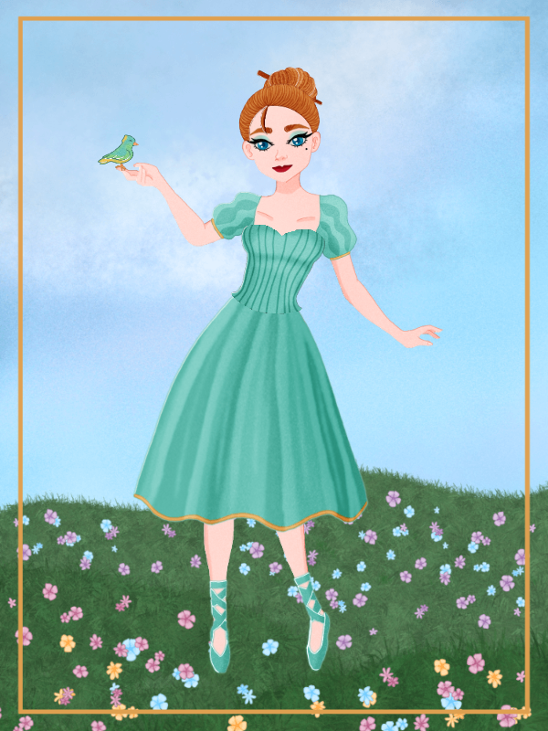 Endless Love : Lalaina in her favorite garden (Ballet Dress) 