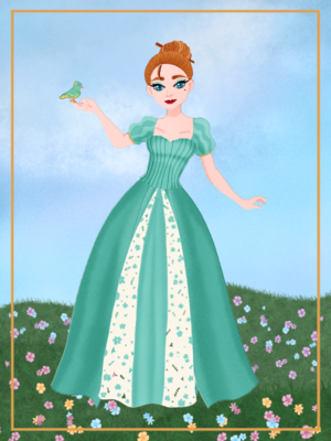  Endless amor : Lalaina in her favorito! garden (Casual Gown)