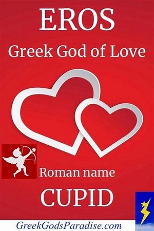  Eros, Greek God of l’amour (Symbol)