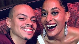  Evan Ross and Traci Ellis Ross