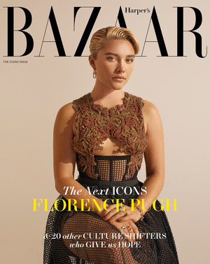  Florence Pugh - Harper's Bazaar Cover - 2022