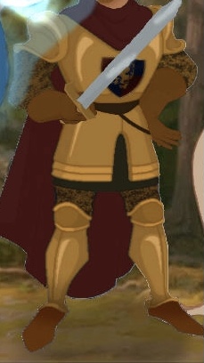  Golden Pendragon Armor