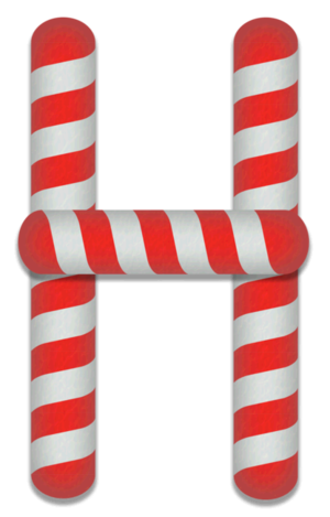 H Candy Cane