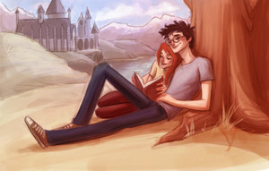  Harry/Ginny Drawing - Time