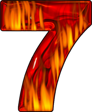  Hot Numeral 7