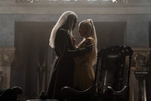  House of the Dragon - First Look - Lord Corlys Velaryon and Princess Rhaenys Targaryen
