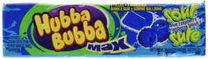  Hubba Bubba Max 酸, 酸奶 Blue 覆盆子 Pack of 18