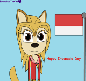  Indonesian Independence siku (by FranciscaTheCat)