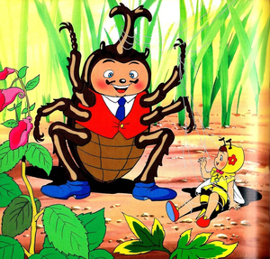  Japanese Maya the Bee book adaptation from 1990 によって Shogo Hirata 7