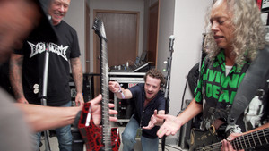  Joseph Quinn Meets Metallica