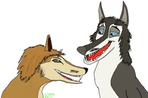  Kate and Humphrey (by Houndmouse)