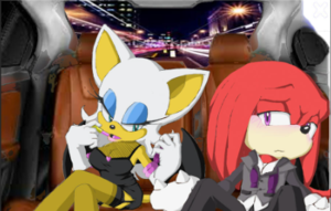  Knuxouge in the car