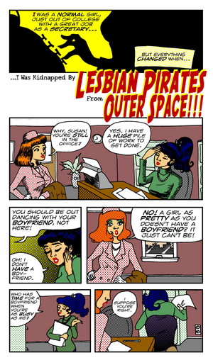  Lesbian Pirates from Outer el espacio