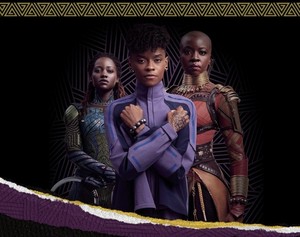  Nakia, Shuri and Okoye | Black Panther: Wakanda Forever | promo image