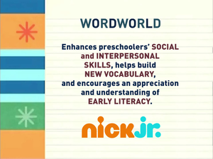  Nick Jr. WordWorld Curriculum Board