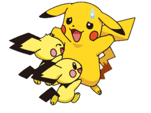 Pikachu and the Pichu brothers