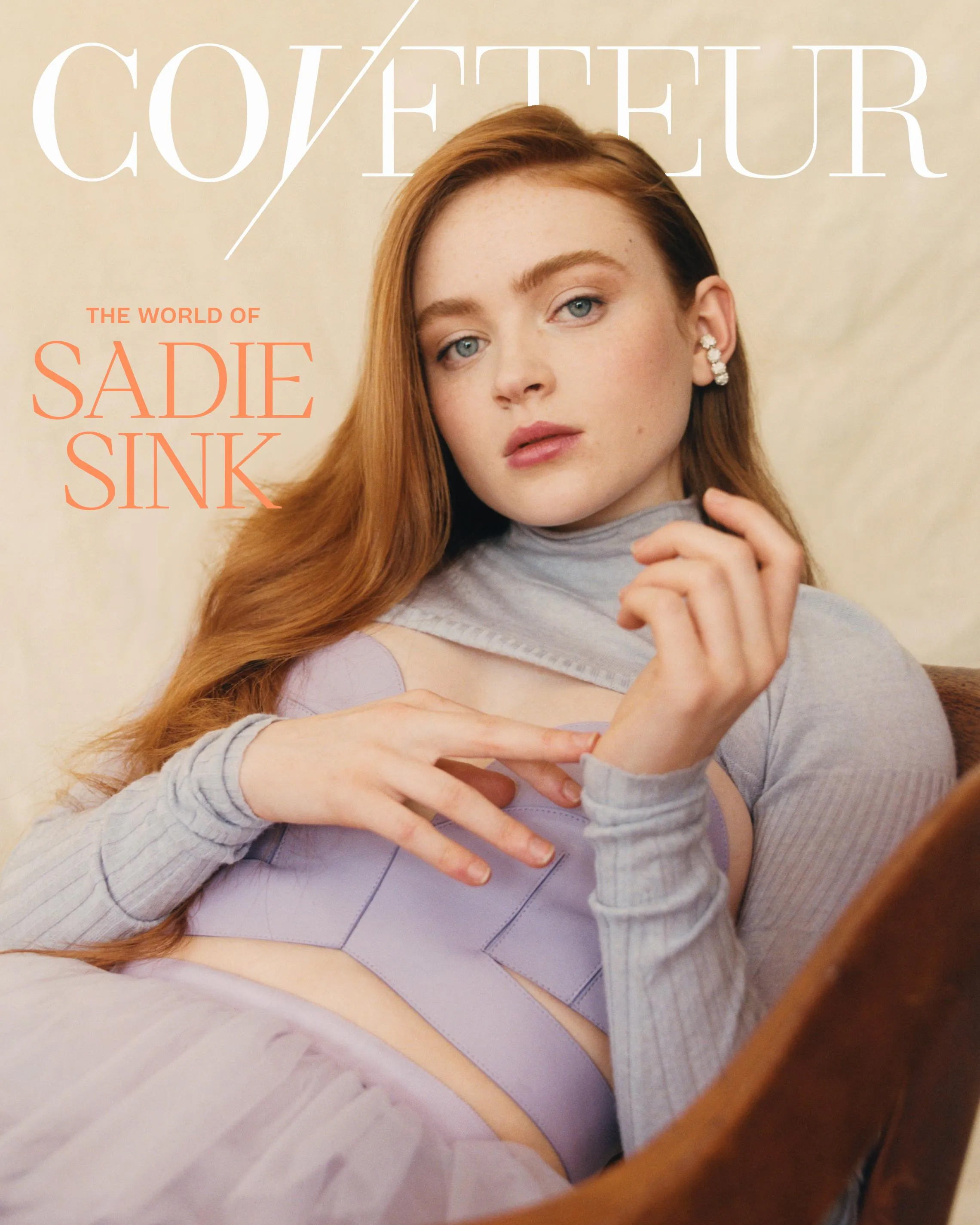  Sadie Sink - Coveteur Cover - 2022