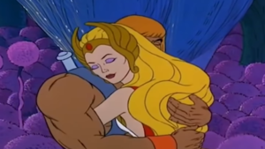  She-Ra and He-Man Gave A Hug