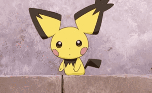  Spiky eared Pichu is curious