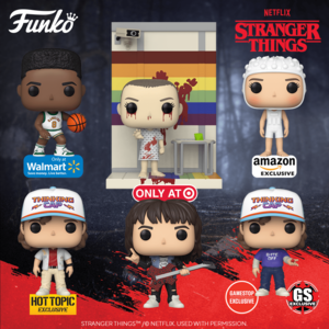  Stranger Things 4 - Funko Pops - Store Exclusives