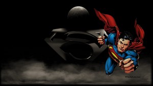  Superman and Moon
