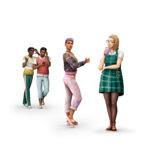 The Sims 4: High School Years Render