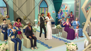  The Sims 4: My Wedding Stories