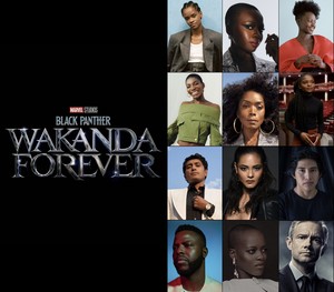  The cast of Ryan Coogler’s Black Panther: Wakanda Forever