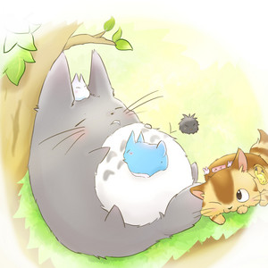  Totoro and Catbus