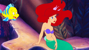  Walt disney Gifs - menggelepar & Princess Ariel