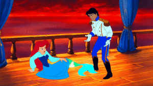  Walt Disney Gifs - Princess Ariel & Prince Eric