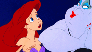  Walt disney Gifs - Princess Ariel & Ursula