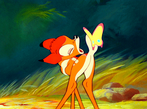 Walt Disney Screencaps - Bambi & The Butterfly