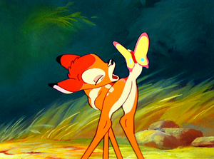  Walt Disney Screencaps - Bambi & The vlinder