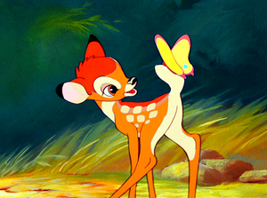 Walt Disney Screencaps - Bambi & The Butterfly