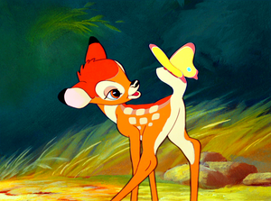  Walt Disney Screencaps - Bambi & The schmetterling