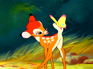  Walt Дисней Screencaps - Bambi & The бабочка