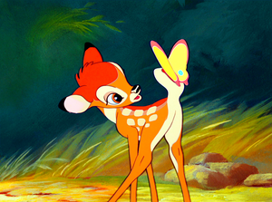  Walt disney Screencaps - Bambi & The kupu-kupu