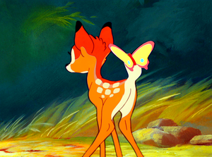  Walt 디즈니 Screencaps - Bambi & The 나비