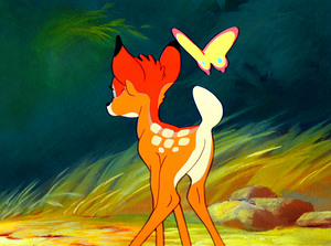  Walt 디즈니 Screencaps - Bambi & The 나비