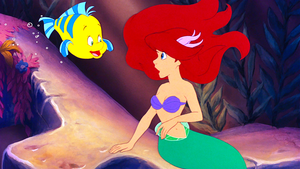  Walt disney Screencaps - platija & Princess Ariel